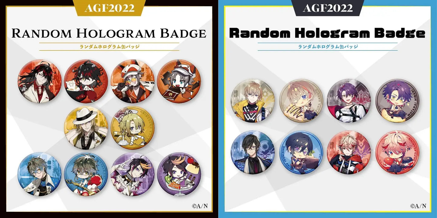 [In-stock]  Nijisanji AGF2022 にじさんじ＆NIJISANJI EN Badge