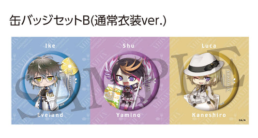 [In-stock]  Nijisanji 【Nijisanji EN x animate cafe】badge