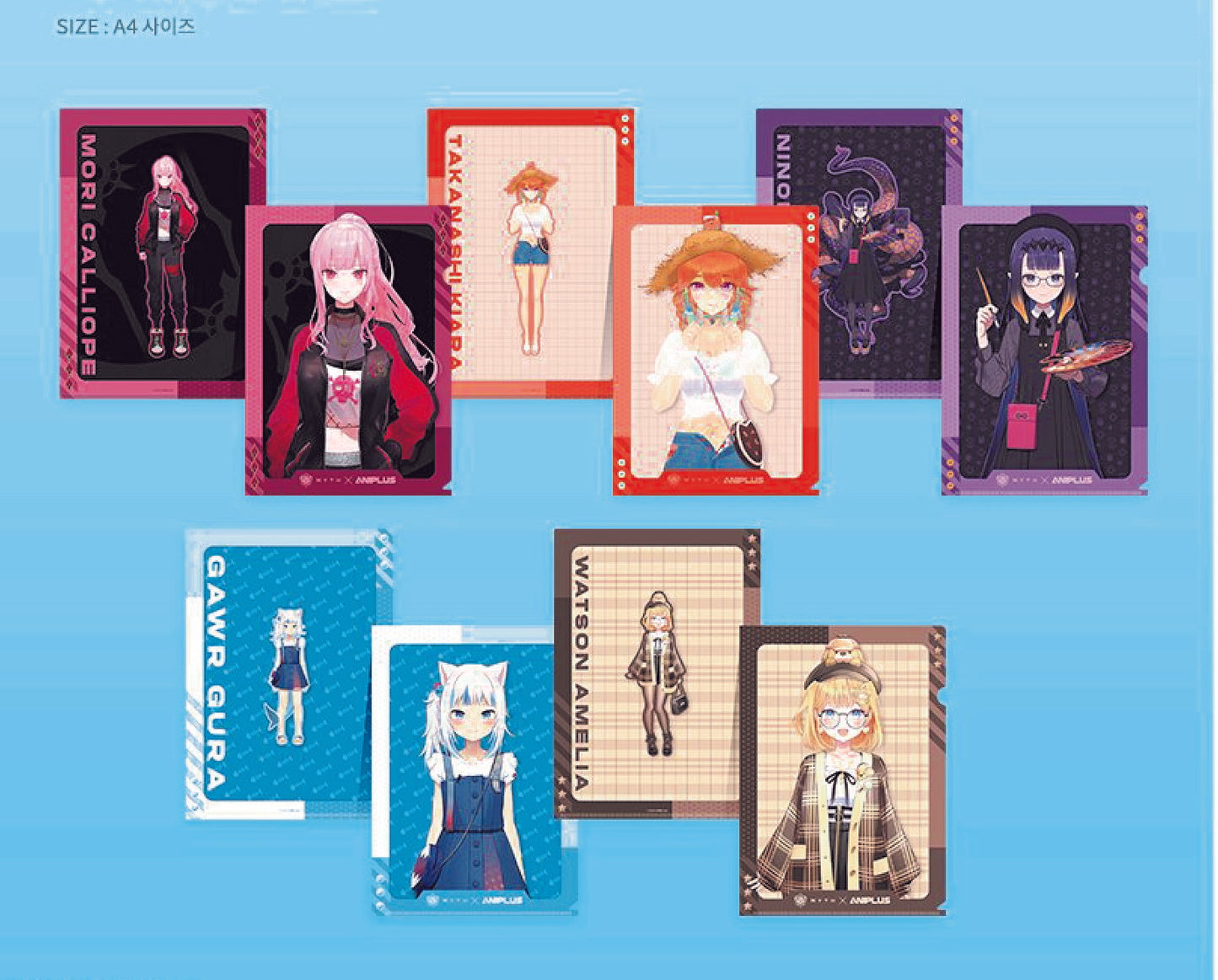 [In-stock]  【holoMyth X ANIPLUS Joint Cafe】- A4File