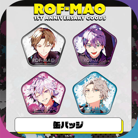 「現貨」 Nijisanji 【ROF-MAO 1st Anniversary】襟章