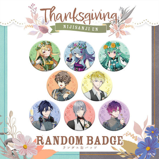 [In-stock]  Nijisanji 【Thanksgiving】Badge