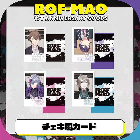 「現貨」Nijisanji 【ROF-MAO 1st Anniversary】Cheki