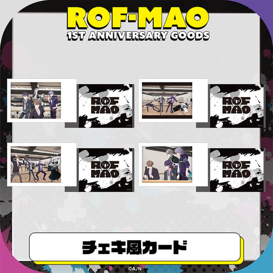 「現貨」Nijisanji 【ROF-MAO 1st Anniversary】Cheki