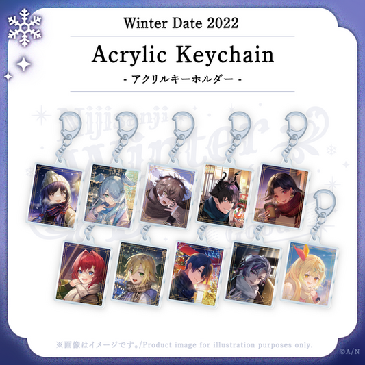 [In-stock]  Nijisanji 【winter date 2022】KeyChain