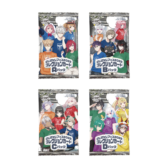 [In-stock] Nijisanji 【Nijisanji Fes Goods】 card  (optional A/B/C/D) @1 draw (Random)