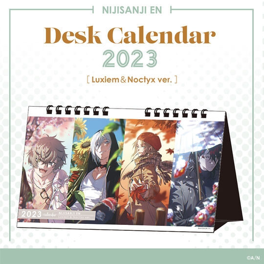 「現貨」Nijisanji 【NIJISANJI EN Desk Calendar 2023】