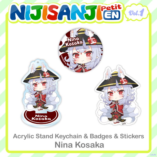 [In-stock]  Nijisanji 【NIJISANJI EN Petit vol.1】Sticker