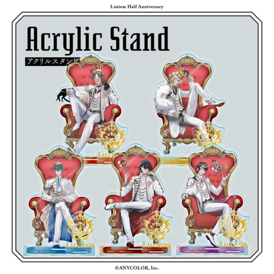 [In-stock]  Nijisanji Luxiem Half Anniversary Acrylic Stand