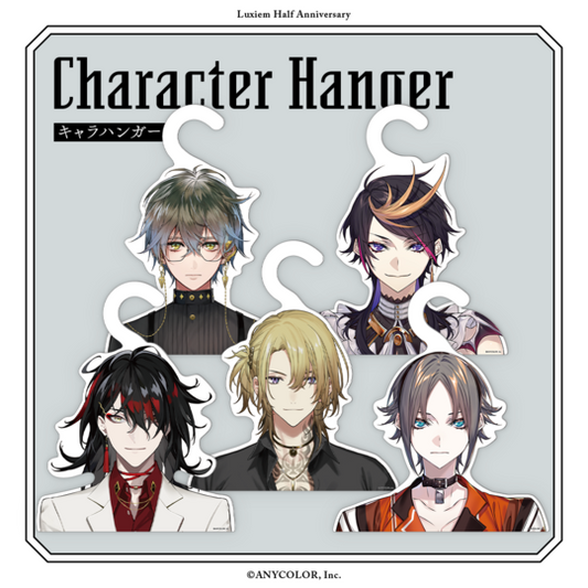 [In-stock]  Nijisanji Luxiem Half Anniversary Coat hanger