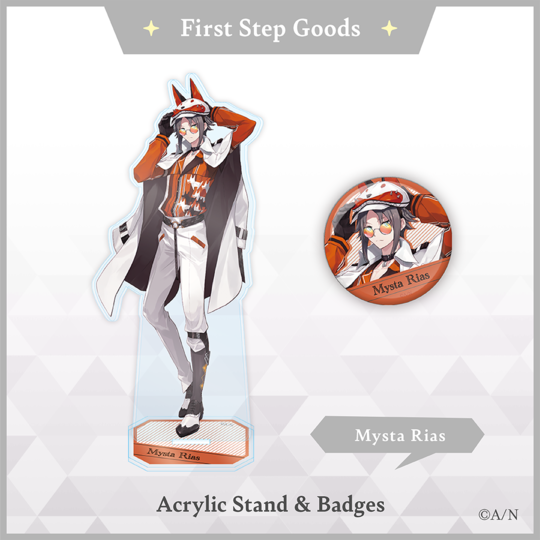 [In-stock] Nijisanji 【First Step Goods】Acrylic stand