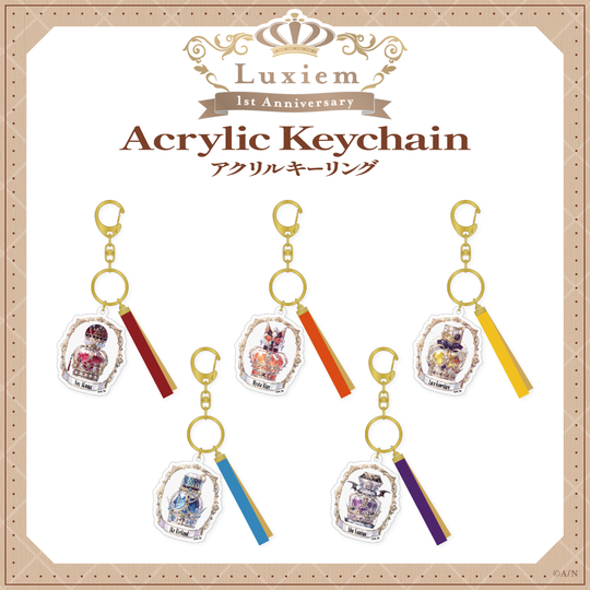 [In-stock]  Nijisanji 【Luxiem 1st Anniversary 】Acrylic KeyChain