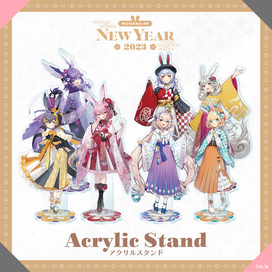 [In-stock]  Nijisanji EN New Year Goods 2023 goods Acrylic  stand