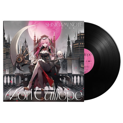 [In-stock]  Mori Calliope 1st EP "SHINIGAMI NOTE" vinyl record