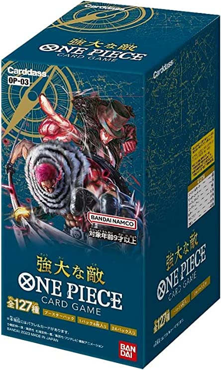 [In-stock] [OP03] ONE PIECE Card Game Booster 強大な敵