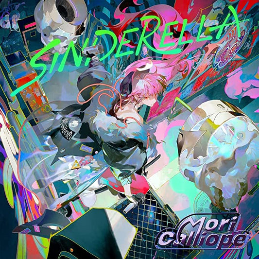 「現貨」Mori Calliope 森カリオペ 『SINDERELLA』: 初回生産限定Special盤 Universal Music Store- CD+Blu-ray+T-shirt