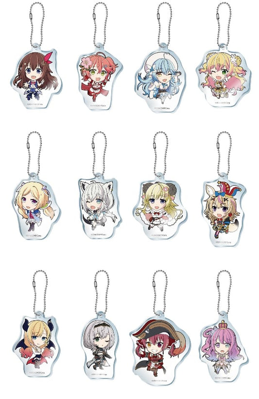 [In-stock]  Hololive x Lawson Q ver. KeyChain
