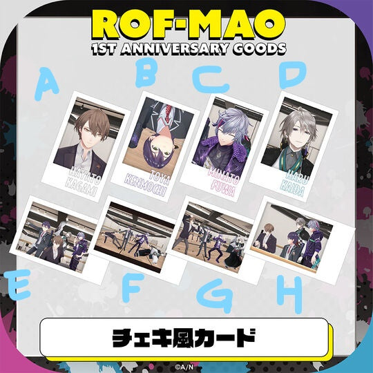 [In-stock] Nijisanji 【ROF-MAO 1st Anniversary】Cheki