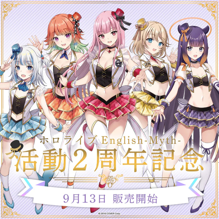 「現貨」hololive ホロライブEnglish-Myth- 活動2周年記念 亞克力立體架