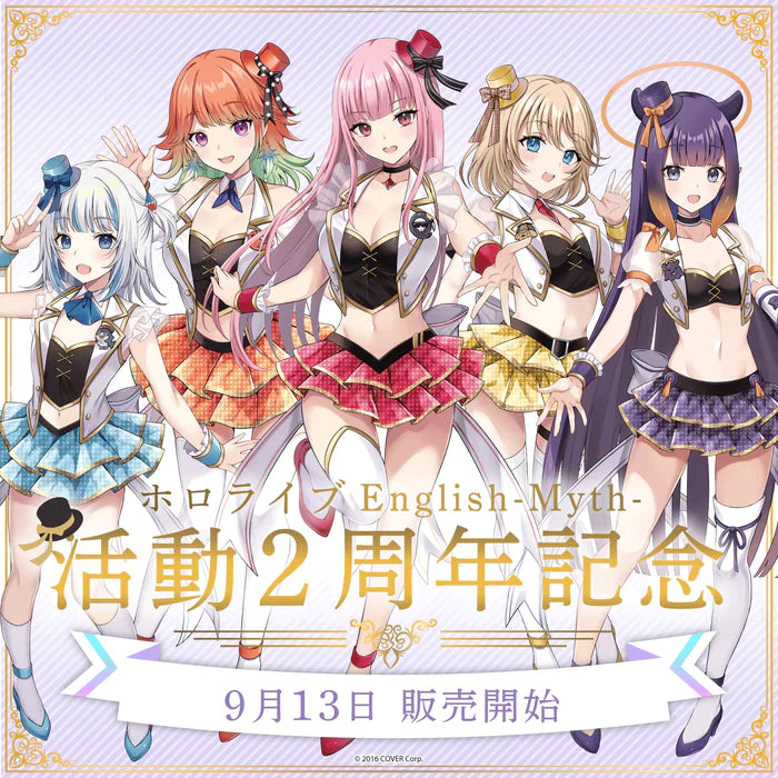 「現貨」Hololive ホロライブEnglish-Myth- 活動2周年記念 公仔