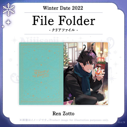 [In-stock]  Nijisanji Winter Date 2022 A4FILE