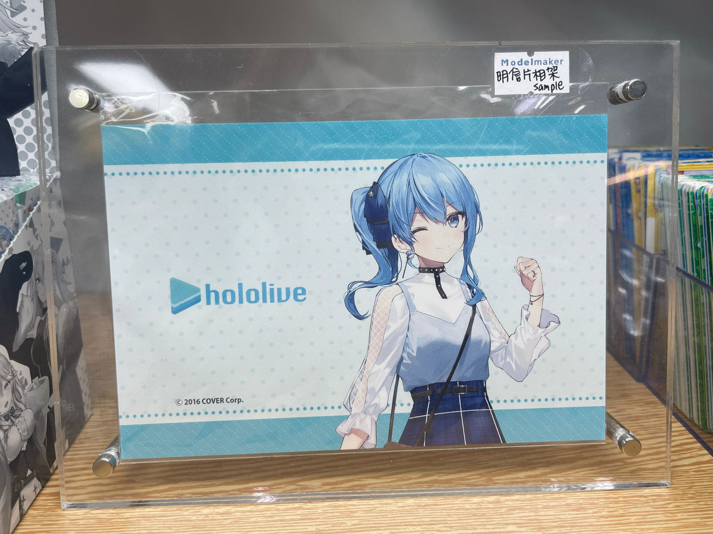 [In-stock]  6-inch postcard acrylic photo frame stand (can hold 10.2x15.3cm postcards at most) (use for horizontal/straight)