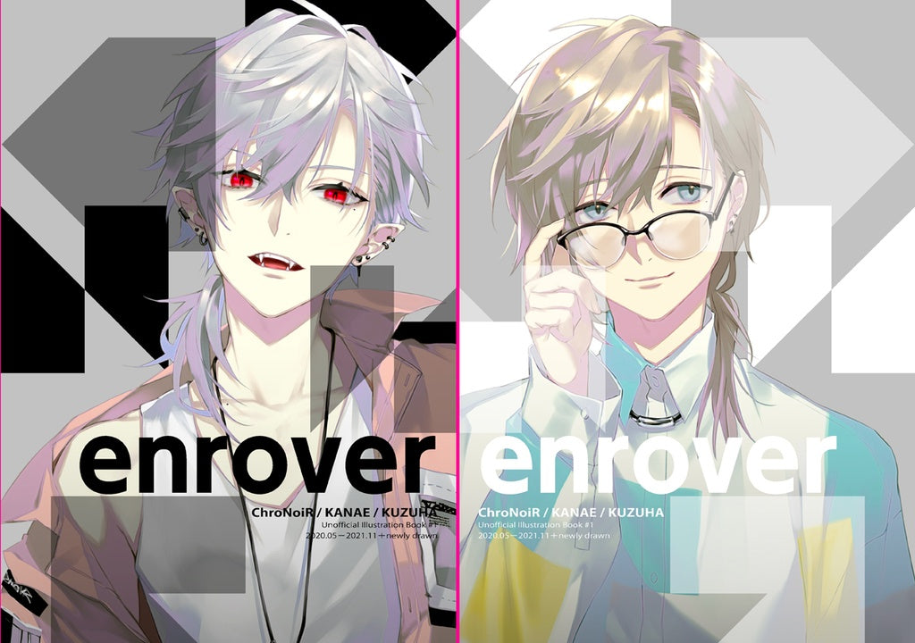 [In-stock]  Nijisanji Fanart Book ChroNoiR Illustration "enrover"