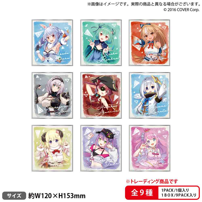 [In-stock] Bushiroad hololive SUPER EXPO 2022 Trading Mini Signed Boards