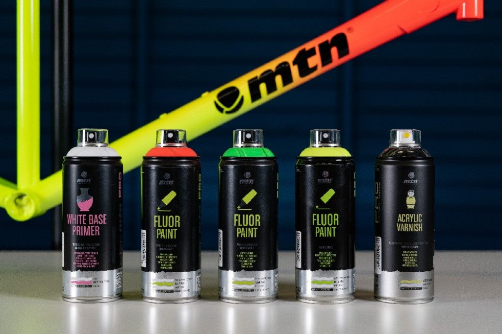 MTN PRO Fluor Paint 螢光顏色